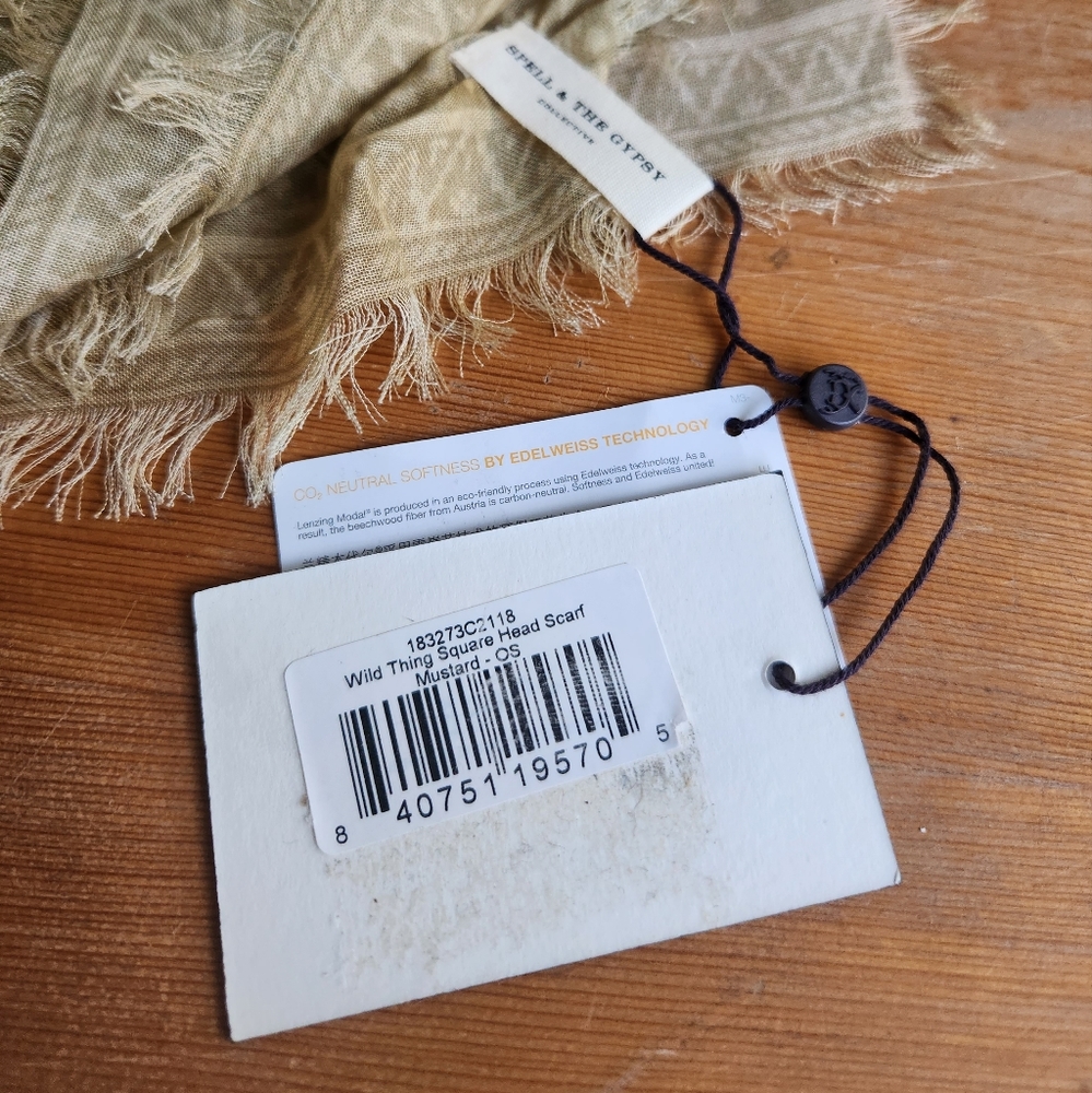 HOLIDAY SALE 🌲 NWT Wild Thing Head Scarf - Picture 9 of 9